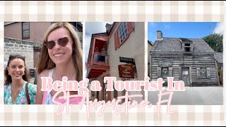 St Augustine FL Vlog  Getting the local treatment of where to eat and sight see in this city [upl. by Atrice]