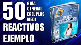 CENEVAL EGEL PLUS MEDICINA GENERAL  50 REACTIVOS SIMULADOR EJEMPLO  GUÍA PARA EXAMEN [upl. by Denten]