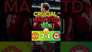 Man United 21 Brentford 🫡 [upl. by Eiboh560]