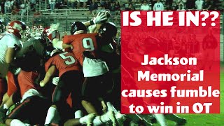 Jackson Memorial 20 Manalapan 13 OT  Week 1 Highlights  Jags Force Goal Line Fumble to Win in OT [upl. by Lindbom]