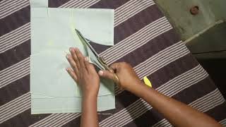 cutori blauj cutting ✂️haw to make the cutori blauj कटोरी ब्लाऊज कटिंग [upl. by Sungam]