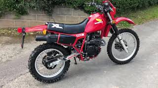 1984 Honda XL350R [upl. by Ihcalam]