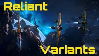 Star Citizen 35 Reliant Variants Mako Tana Sen and Kore [upl. by Rekyr]