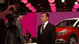 Ghosn Renault défavorable à un changement sur le diesel [upl. by Avla]