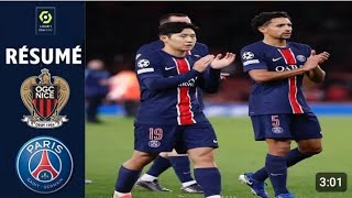 OGC Nice vs PSG 11  highlights  ligue 1 20242025 [upl. by Tatum]