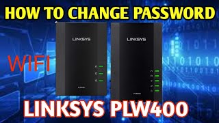 HOW TO CHANGE PASSWORD LINKSYS POWERLINE PLW400HOW TO SETUP LINKSYS PLW400 SETUP AND CONNECT NET [upl. by Selmore]