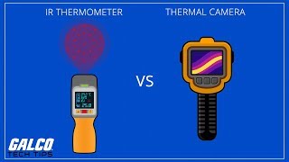 Differences Between IR Thermometers and Thermal Cameras  A Galco TV Tech Tip  Galco [upl. by Yraunaj]