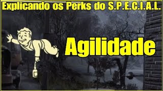 FALLOUT 76 Explicando os Perks do SPECIAL  Agilidade [upl. by Alper]