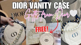 UNBOXING DIOR VANITY CASE WITH DIOR CAPTURE TOTALE PURCHASE [upl. by Nohsid]