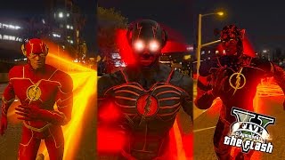 GTA 5 PC  Black Racer VS The Flash and Daniel West  Ultimate Flash Mod Gameplay [upl. by Hoon960]