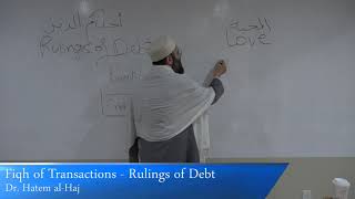 FQT11 Fiqh of Transactions  Rulings on Debts [upl. by Suixela603]