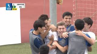 u17 Osiyo chempionati saralash bosqichi Uzbekistan 10 Iroq ni kichk hisobda maxlub eti [upl. by Azilem]