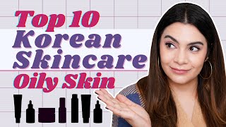 Top 10 Korean Skincare For Oily Skin [upl. by Scopp]