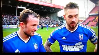 Ipswich vs Charlton  Noel Hunt final minute goal [upl. by Gefell]