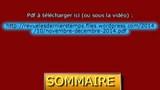 revue les derniers temps Novembre 2014 [upl. by Lysander697]