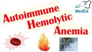 Autoimmune Hemolytic Anemia  Warm Cold amp Paroxysmal Cold Hemoglobinuria  Symptoms Treatment [upl. by Haggi]