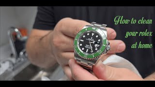 How to Clean Your Rolex at Home [upl. by Inan]