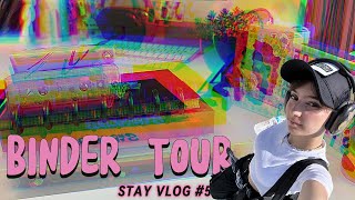 STAY VLOG 5 Binder Turu🥳 [upl. by Corabelle737]