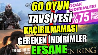 BU OYUNLAR KAÃ‡MAZ  PS STORE YILBAÅI Ä°NDÄ°RÄ°MLERÄ°  60 OYUN TAVSÄ°YESÄ° TÃœRKÃ‡E [upl. by Kip952]