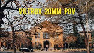 Viltrox 20mm F28 POV Street Photography on a Historical Campus ft A7Cii [upl. by Arocet]