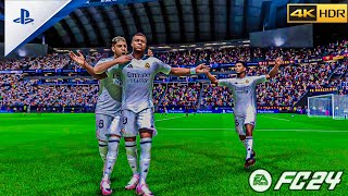 PS4 FC™25  Real Madrid vs Liverpool  ftMbbpe Salah  Friendly Match  HDR 4k [upl. by Karlis]