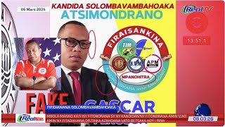 REAL NEWS  NY VAOVAO MARINA MIVANTANA 06 MARS 2024 madagascar [upl. by Arundel]