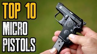 Top 10 Micro Pistols 2022  Best Pocket Handguns 2022 [upl. by Anomor]