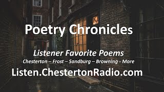 The Poetry Chronicles  Chesterton Radio Theatre Live [upl. by Sinnal]