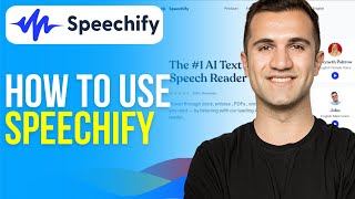 How to Use Speechify  Make Youtube Videos  Text to Speech [upl. by Bron790]