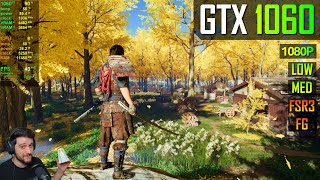 GTX 1060 6GB  Ghost of Tsushima [upl. by Demmahum]