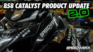 ARCTIC CAT CATALYST 858 PRODUCT UPDATE 20  Speedwerx USA [upl. by Enilrek]