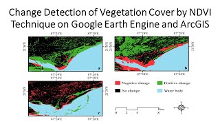 Change Detection of Vegetation Cover by NDVI Technique in Google Earth Engine and ArcGIS [upl. by Pavlish59]