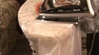 How to Iron Clothes  How to Iron a Wedding Dress [upl. by Aerb]