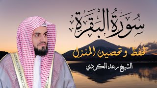 سورة البقرة لحفظ وتحصين المنزل بصوت هادئ وجميل 🧡 للقارئ الشيخ رعد محمد الكردي [upl. by Ahsieker22]