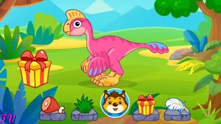 Dinosaurs 2  Fun educational games for kids age 3  Game App for Kids [upl. by Zoller]