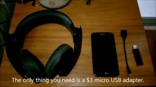 Use Sony Wireless stereo headset in your smartphone [upl. by Fablan275]