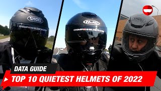 The top 10 quietest helmets of 2022  Review amp Roadtest  Champion Helmets [upl. by Ahsain]