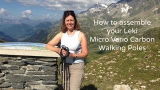 How to assemble your Leki Micro Vario Walking Poles [upl. by Darrow8]