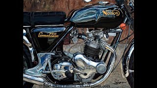 Norton Commando 750 Restoration Video 105 [upl. by Magdau]