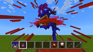 Every Shin Sonic Mod in Minecraft PE [upl. by Leroi800]