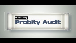 Microlearning Probity Audit [upl. by Anairotciv69]