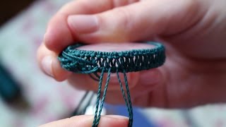 Quick Macrame Tutorial on How to Wrap a Stone DIY [upl. by Dlanar845]