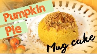 Easy Pumpkin Pie Mug Cake  CHEAP CLEAN EATS [upl. by Shurlocke]