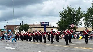 Richfield High School Marching Band Vikingland Band Festival Alexandria MN [upl. by Ybbil]