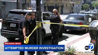 Police investigating attempted murder of woman at DTLA apartments  Heres what we know so far [upl. by Aubry930]