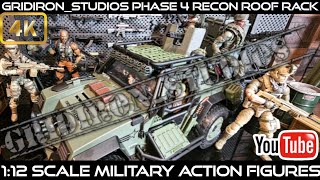 GridironStudios Weapons amp Accessories for 112 Scale Phase 4 B25 Recon Roof Rack [upl. by Granniah]