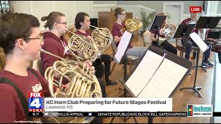 Fox4 News Kansas City interviews Kansas City Horn Club Youth [upl. by Yendahc]