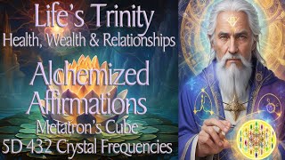 Elevating Your Life’s Trinity Metatrons Alchemized Affirmations [upl. by Chanda]