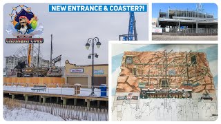 A new entrance and rollercoaster Playlands Castaway Cove in 2024 [upl. by Fortunato]