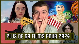 PLUS DE 60 FILMS POUR 2024  I Attentes Ciné 2024 🍿 [upl. by Jay]